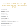 Kép 3/3 - Light Brown Sherman Oak