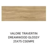 Kép 1/2 - VALORE TRAVERTIN DREAMWOOD GLOSSY RET 25*75