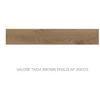 Kép 1/2 - VALORE SIGRIDA CREAM TAIGA BROWN  RET 20*120 SGR250
