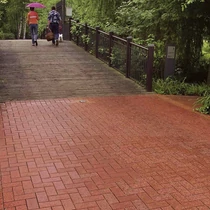 Penter Heide Térburkoló klinkertégla érdes, vöröstarka 20x10x5,2 cm