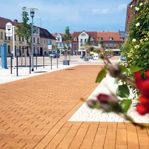 Penter Husum Térburkoló klinkertégla sárgatarka 20x10x5,2 cm