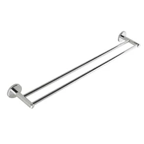 AQUALINE SAMBA dupla törölközőtartó, 60cm, króm (SB111)