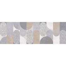 VALORE PRINCESS GREY/WHITE DEKOR RET 25*75