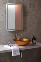 BEAUTY AGO üvegmosdó, átm:42x14cm (2501-19)