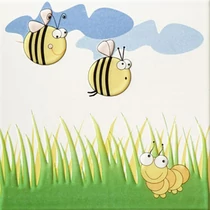 Pastel Robaczki 2 dekor MÉRET      *20.00*20.00