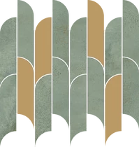 Tissue Green Mozaik 27,2x29,8 