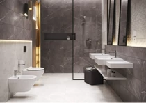 STONE PARADISE PS811 LIGHT GREY SATIN STRUCTURE 29X59 G1