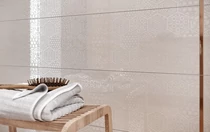 BANTU CREAM HEKSAGON SMALL MOSAIC GLOSSY 29X29,7