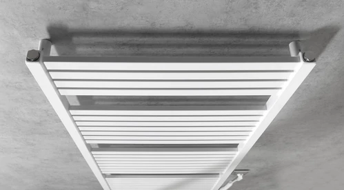 AQUALINE TONDI-E elektromos fürdőszobai radiátor, 600x1690mm, 800W, fehér (DE490T)