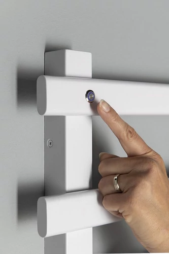 ELCOR elektromos törölközőszárító radiátor, 480x920x50mm, 128W, matt fehér (EB450)