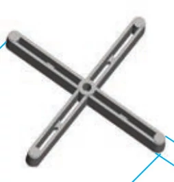 Siri fugakereszt több méret, 250db/csomag