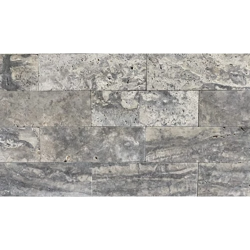 TRAVERTIN SILVER ANTIKOLT BURKOLAT 10×30,5×1,2cm