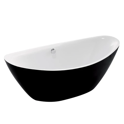 Arezzo Black szabadon álló fürdőkád