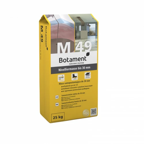 BOTAMENT® M49 Önterülő aljzatkiegyenlítő 3-15 mm 25kg