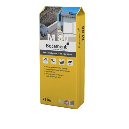 Botament® M80 Kiegyenlítőhabarcs 3-50 mm-ig 25kg