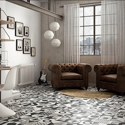 PATCHWORK B&W MÉRET      *20.00*20.00