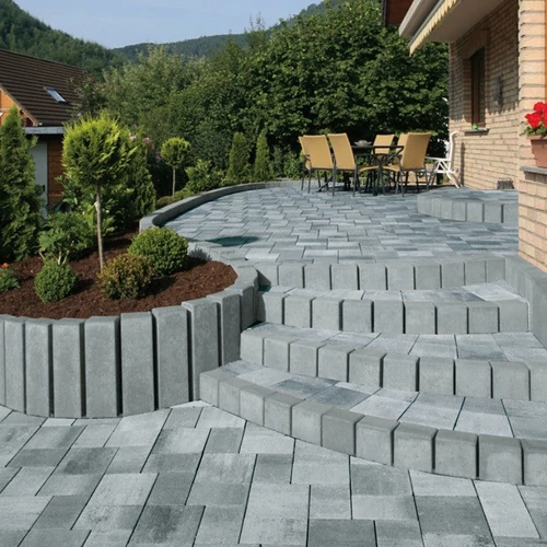 CITYTOP PALISZÁD 100x12x16,5 CM SZÜRKE