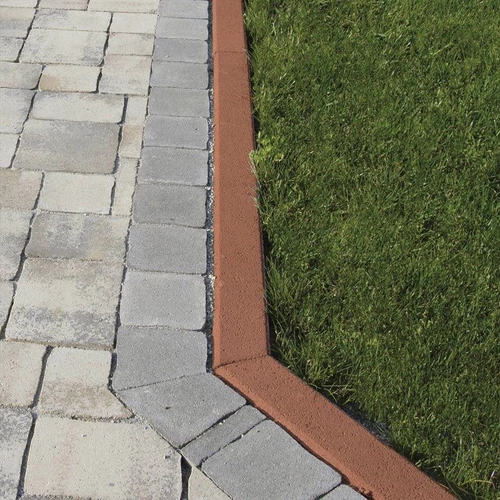 KERTI SZEGÉLY 100x20x5 CM BARNA