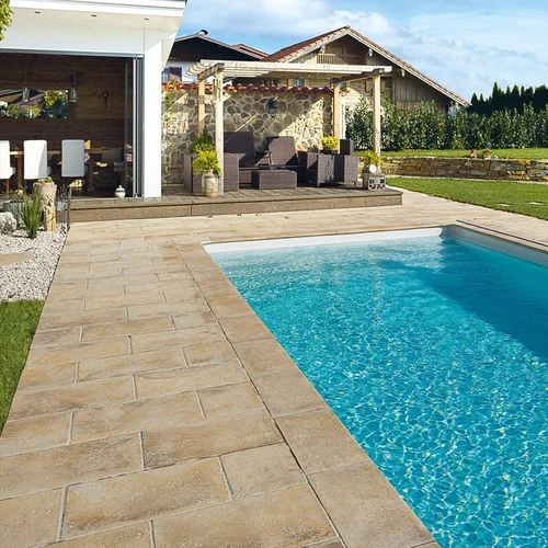 TRAVERO MEDENCE LAP 60x30x3,5 CM HOMOKKŐ