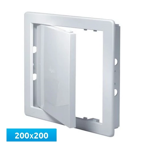 Awenta DT12 műanyag szervizajtó 200X200 fehér színben