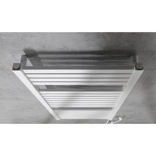 AQUALINE TONDI-E elektromos fürdőszobai radiátor, 450x970mm, 300W, fehér (DE450T)