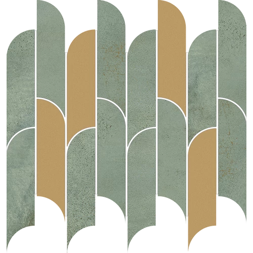 Tissue Green Mozaik 27,2x29,8 