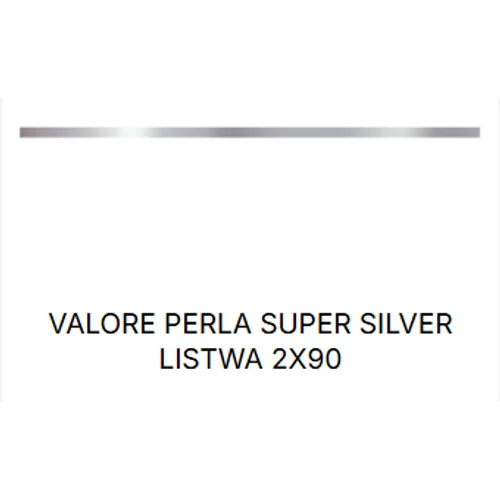 SUPER SILVER LISTWA
