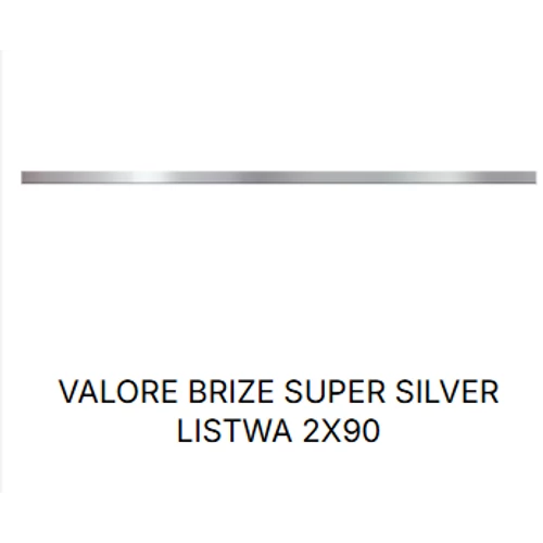 SUPER SILVER LISTWA