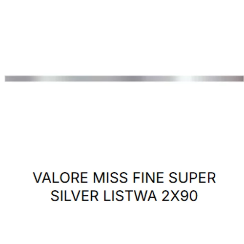 SUPER SILVER LISTWA