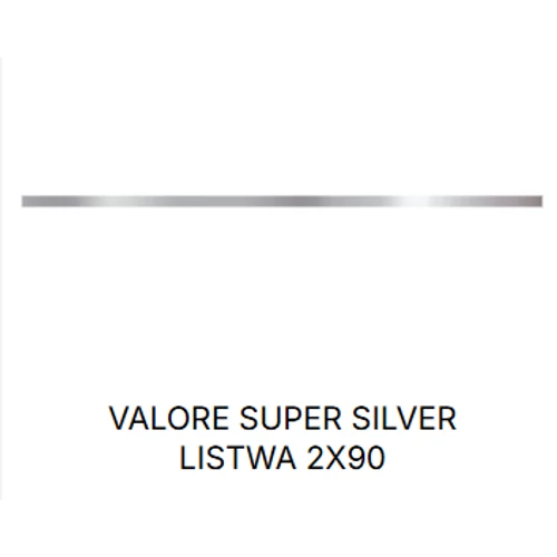 SUPER SILVER LISTWA