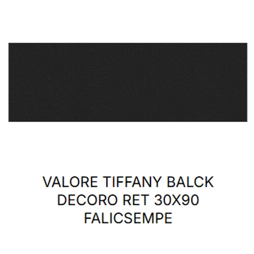 TIFFANY BLACK DECOR RET