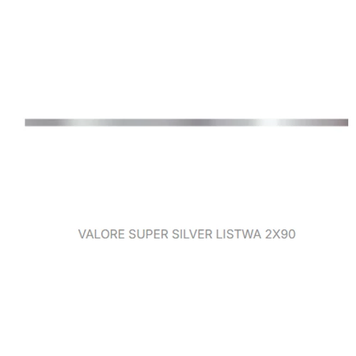 SUPER SILVER LISTWA