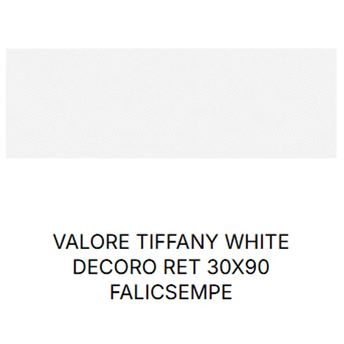 TIFFANY WHITE DECOR RET