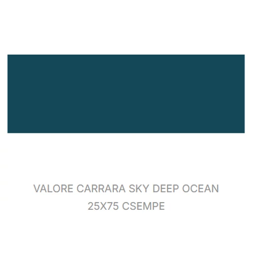 VALORE CARRARA SKY DEEP OCEAN RET 25*75