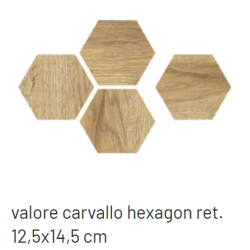 VALORE NEXT CARVALLO HEXAGON RET 12,5*14,5