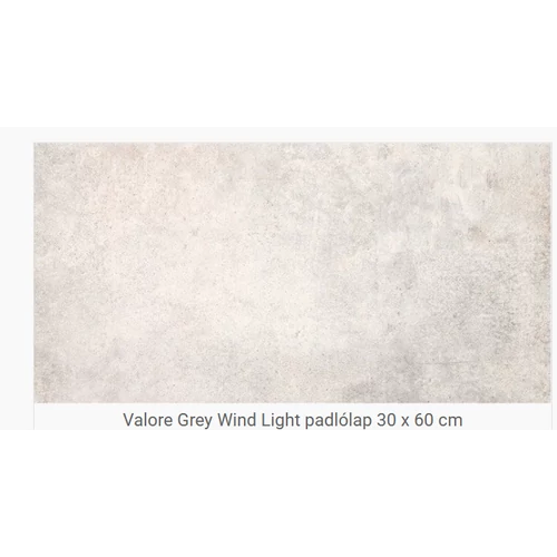VALORE NEXT GREY WIND LIGHT GREY 30X60X0,7