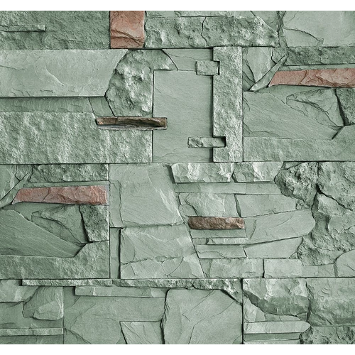 STONE MIX GREEN ( KAMEŇ MIX ZELENOŠEDÝ )