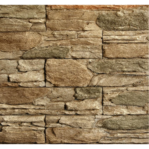 ROCK BROWN ( Skala zvrásnená hnedastý melír )