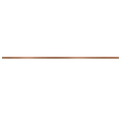METAL COPPER BORDER GLOSSY 1X60