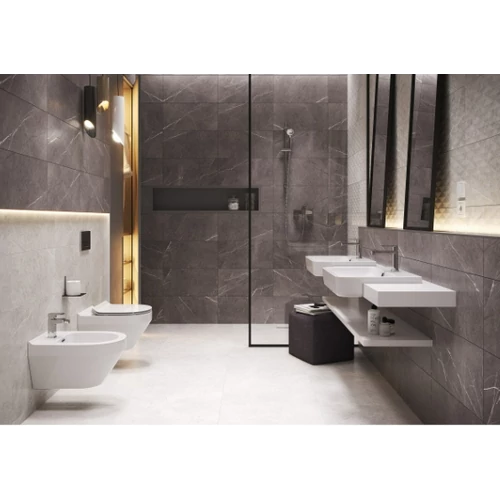 STONE PARADISE PS811 LIGHT GREY SATIN STRUCTURE 29X59 G1