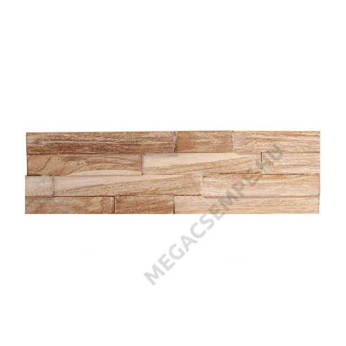 WOOD CLADDING   WHITE WASH 4        15X60X 2-3 CM  10 DB/DOBOZ