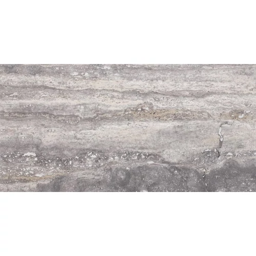 TRAVERTIN SILVER HOSSZVÁGOTT TÖMÍTETT MATTCSISZOLT MÉSZKŐBURKOLAT 30,5x61x1,2