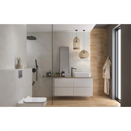 KAVIR GRYS BIG STRUCTURE MATT 20X60 G1