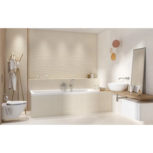 SHINY TEXTILE PS810 BEIGE SATIN 29,8X59,8 G1