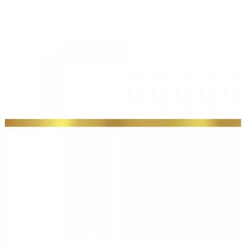 VALORE CARRARA SKY SUPER GOLD LISTWA 2,5*75